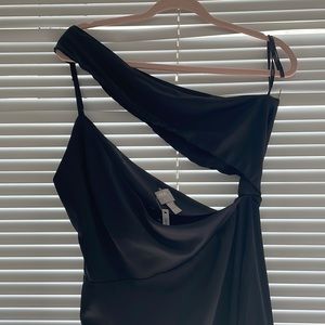 One shoulder sexy black ASOS dress